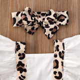 Leopard Print Baby Set